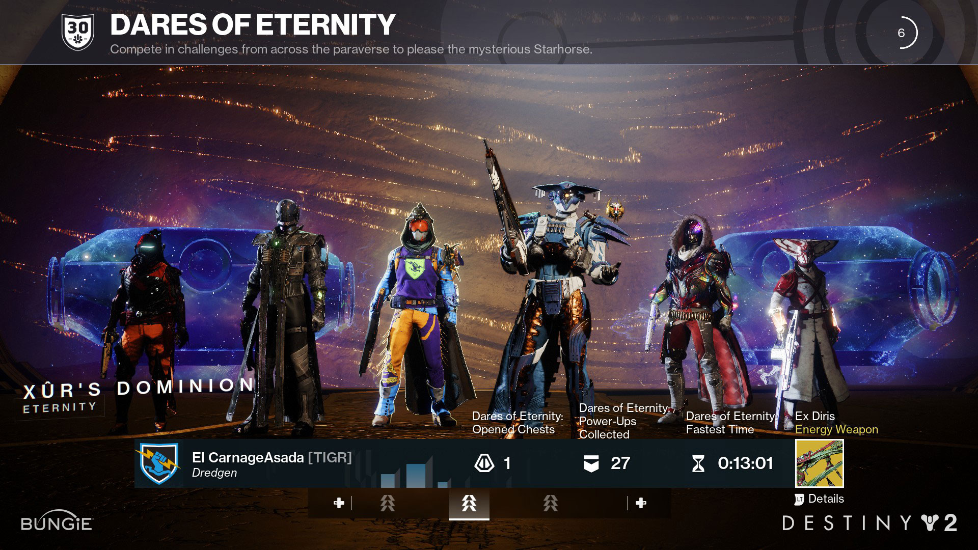 Destiny 2 - Activity Intros: Dares of Eternity